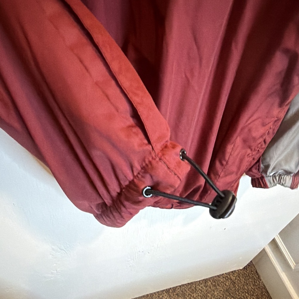 VTG Pro Player Ala Crimson Tide Maroon/Gray Zip Pullover Jacket Sz L Reversible - Picture 8 of 14